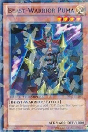 Beast-Warrior Puma (Duel Terminal Normal Parallel Rare) (DT07-EN052) - Duel Terminal 7 Limited