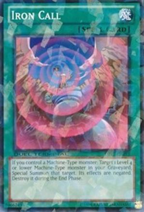 Iron Call (Duel Terminal Normal Parallel Rare) (DT07-EN093) - Duel Terminal 7 Limited
