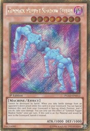 Gimmick Puppet Shadow Feeler (Gold Secret Rare) (PGLD-EN012) - Premium Gold 1st Edition