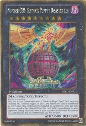 Number C88: Gimmick Puppet Disaster Leo (Gold Secret Rare) (PGLD-EN021) - Premium Gold 1st Edition