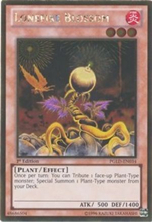 Lonefire Blossom (Gold Rare) (PGLD-EN034) - Premium Gold Unlimited