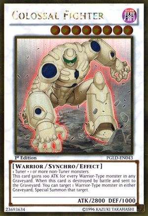 Colossal Fighter (Gold Rare) (PGLD-EN043) - Premium Gold Unlimited