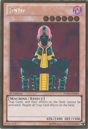 Jinzo (Gold Rare) (PGLD-EN051) - Premium Gold Unlimited