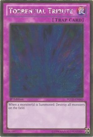 Torrential Tribute (Gold Rare) (PGLD-EN060) - Premium Gold Unlimited