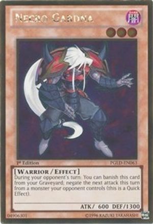 Necro Gardna (Gold Rare) (PGLD-EN063) - Premium Gold Unlimited