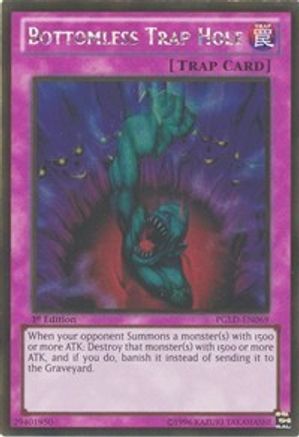 Bottomless Trap Hole (Gold Rare) (PGLD-EN069) - Premium Gold 1st Edition