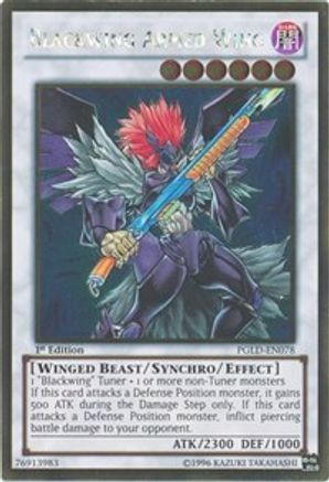 Blackwing Armed Wing (Gold Rare) (PGLD-EN078) - Premium Gold Unlimited