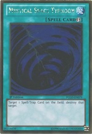 Mystical Space Typhoon (Gold Rare) (PGLD-EN079) - Premium Gold Unlimited
