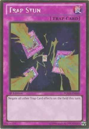 Trap Stun (Gold Rare) (PGLD-EN090) - Premium Gold 1st Edition