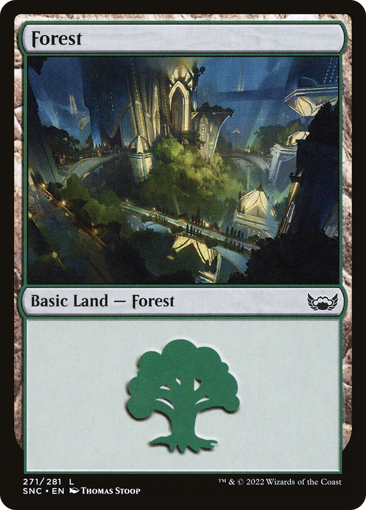 Forest (271) - Foil [Streets of New Capenna]