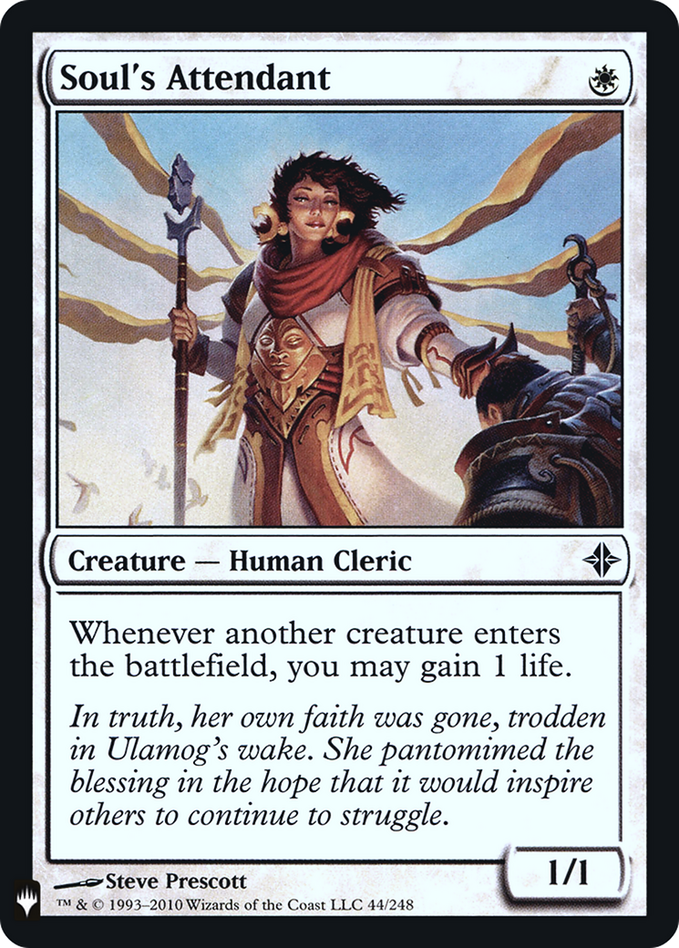 Soul's Attendant (LIST-044) [The List] Foil