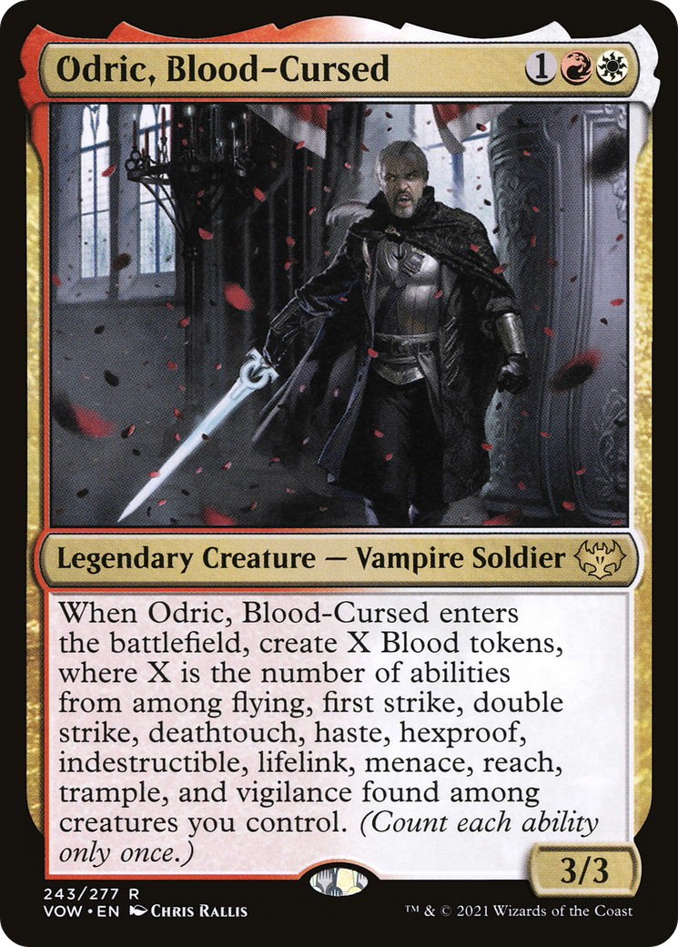 Odric, Blood-Cursed - Foil [Innistrad: Crimson Vow]