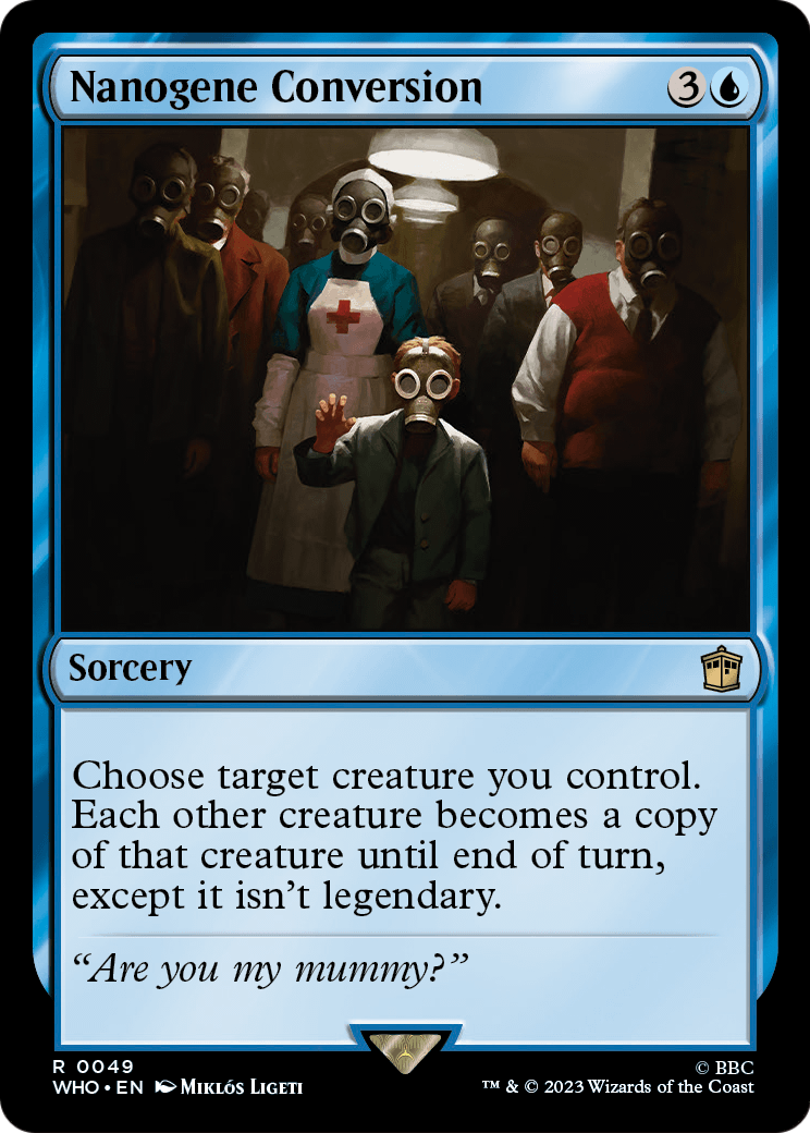 Nanogene Conversion (WHO-049) [Doctor Who] Foil