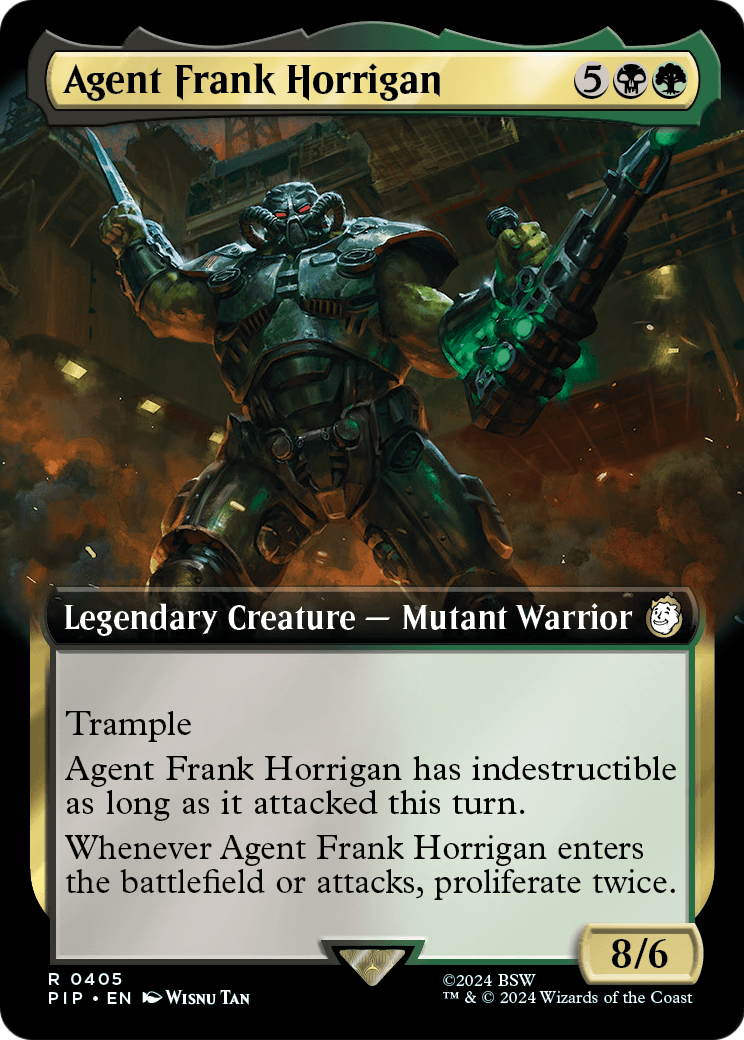 Agent Frank Horrigan (Extended Art) (PIP-405) [Fallout]