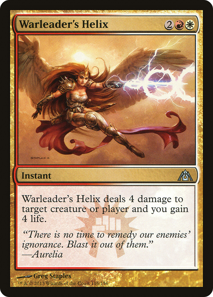 Warleader's Helix (DGM-116) [Dragon's Maze]