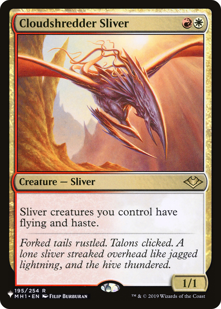 Cloudshredder Sliver (LIST-195/254) [The List]