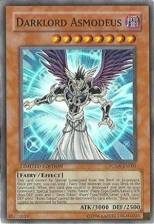 Darklord Asmodeus (Super Rare) (YCSW-EN001) - Yu-Gi-Oh! Championship Series Prize Cards Limited