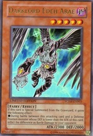 Darklord Edeh Arae (Ultra Rare) (YCSW-EN003) - Yu-Gi-Oh! Championship Series Prize Cards Limited