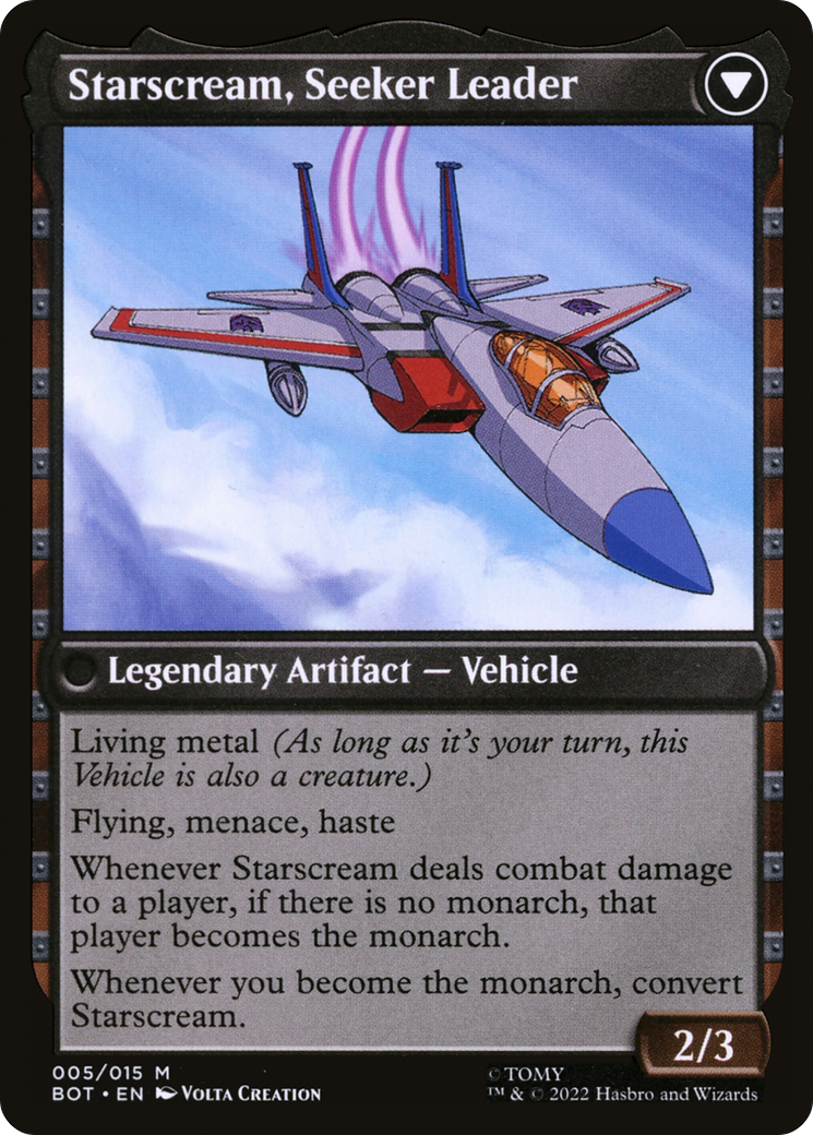 Starscream, Power Hungry (BOT-005) [Transformers]
