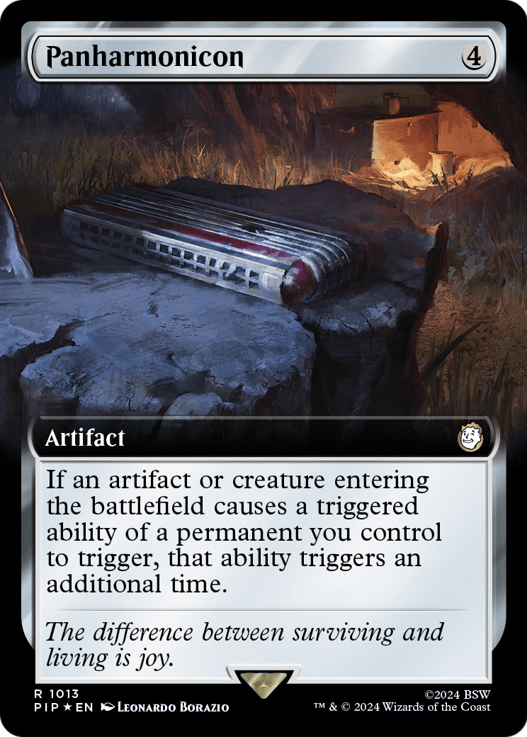 Panharmonicon (Extended Art) (Surge Foil) (PIP-1013) [Fallout] Foil