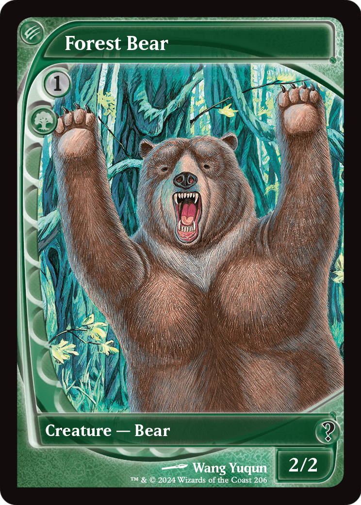 Forest Bear (Future Sight) (MB2-206) [Mystery Booster 2]