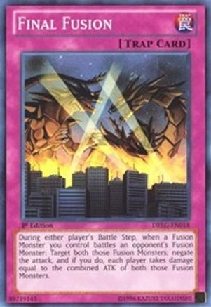 Final Fusion (Super Rare) (DRLG-EN018) - Dragons of Legend 1st Edition