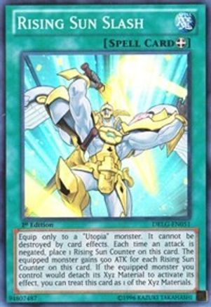 Rising Sun Slash (Super Rare) (DRLG-EN051) - Dragons of Legend Unlimited