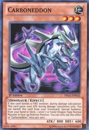 Carboneddon (Super Rare) (DRLG-EN022) - Dragons of Legend 1st Edition