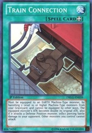 Train Connection (Super Rare) (DRLG-EN039) - Dragons of Legend 1st Edition