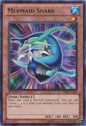 Mermaid Shark (Rare) (PRIO-EN005) - Primal Origin 1st Edition