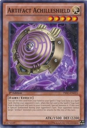 Artifact Achilleshield (Common) (PRIO-EN015) - Primal Origin 1st Edition