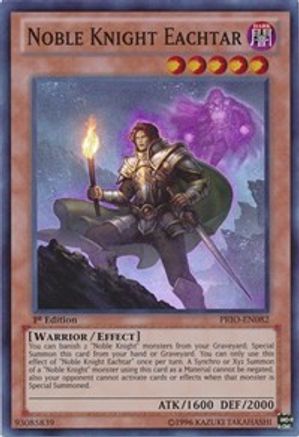 Noble Knight Eachtar (Super Rare) (PRIO-EN082) - Primal Origin Unlimited