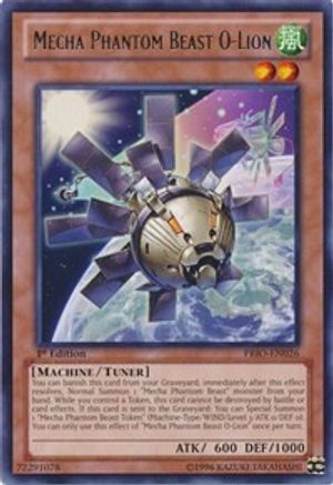 Mecha Phantom Beast O-Lion (Rare) (PRIO-EN026) - Primal Origin Unlimited