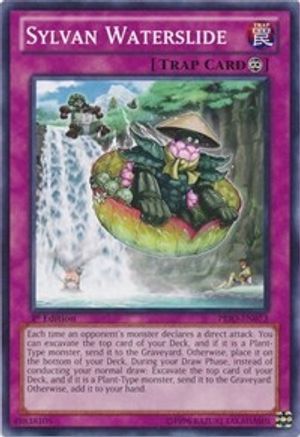 Sylvan Waterslide (Common) (PRIO-EN073) - Primal Origin 1st Edition