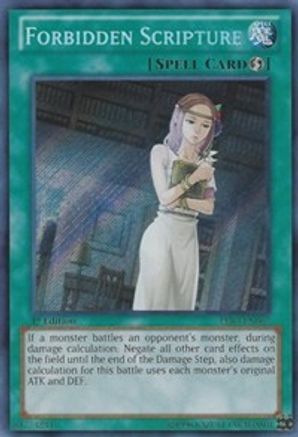 Forbidden Scripture (Secret Rare) (PRIO-EN067) - Primal Origin Unlimited