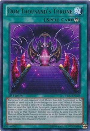 Don Thousand's Throne (Rare) (PRIO-EN059) - Primal Origin Unlimited