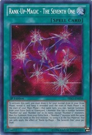 Rank-Up-Magic - The Seventh One (Secret Rare) (PRIO-EN058) - Primal Origin 1st Edition