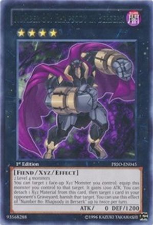 Number 80: Rhapsody in Berserk (Rare) (PRIO-EN045) - Primal Origin Unlimited