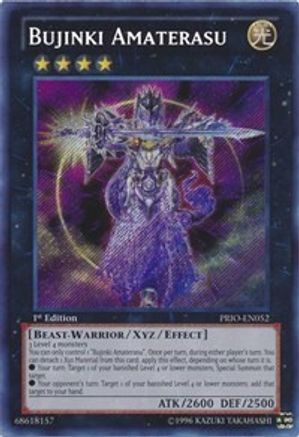 Bujinki Amaterasu (Secret Rare) (PRIO-EN052) - Primal Origin Unlimited