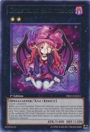 Ghostrick Socuteboss (Rare) (PRIO-EN051) - Primal Origin 1st Edition