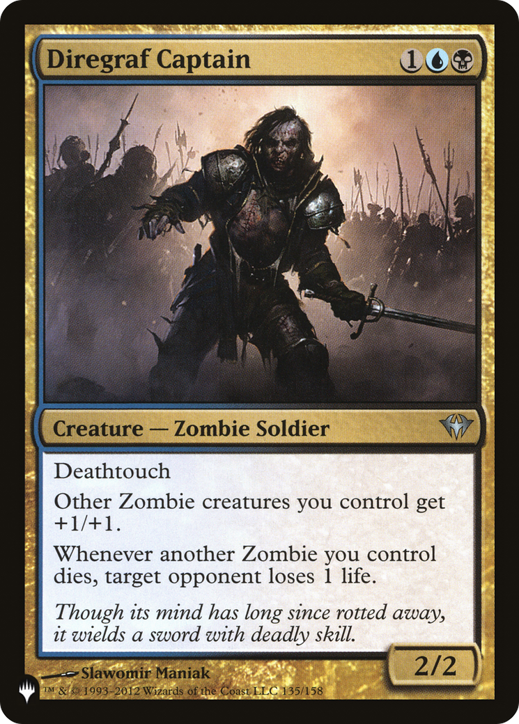 Diregraf Captain (LIST-135/158) [The List]