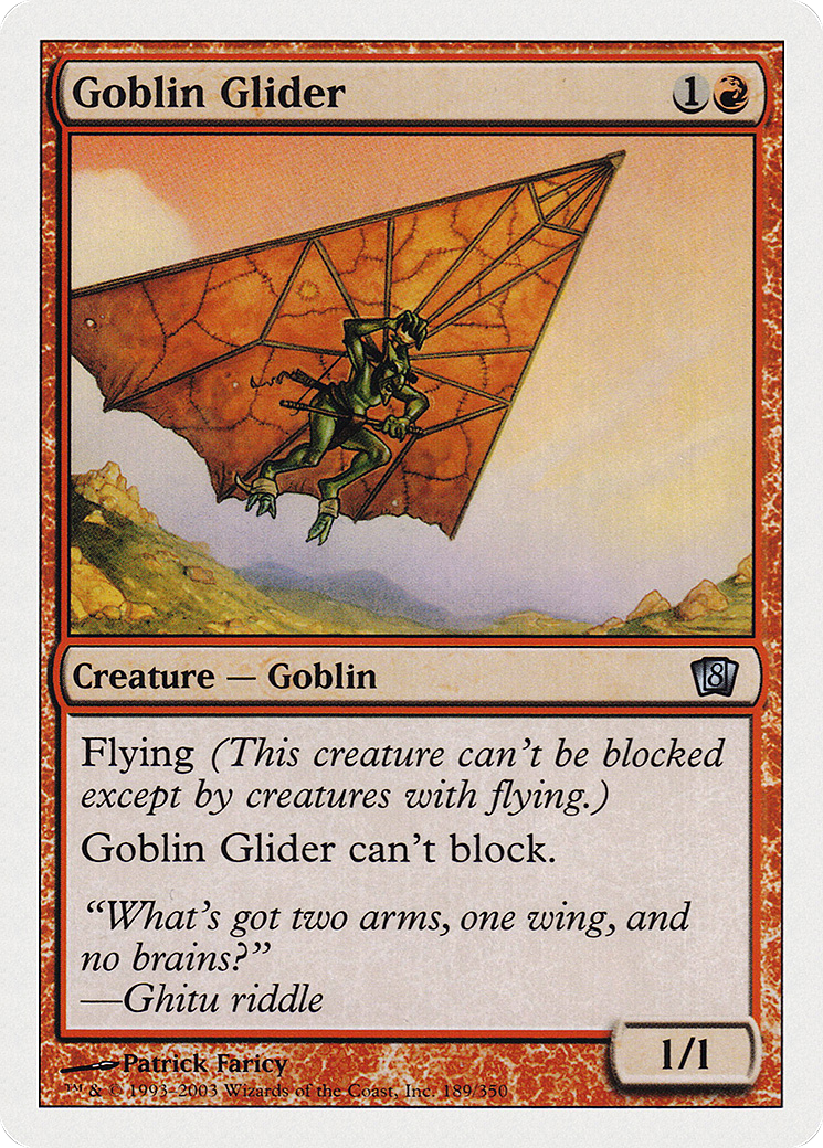 Goblin Glider (8ED-189) [8th Edition] Foil