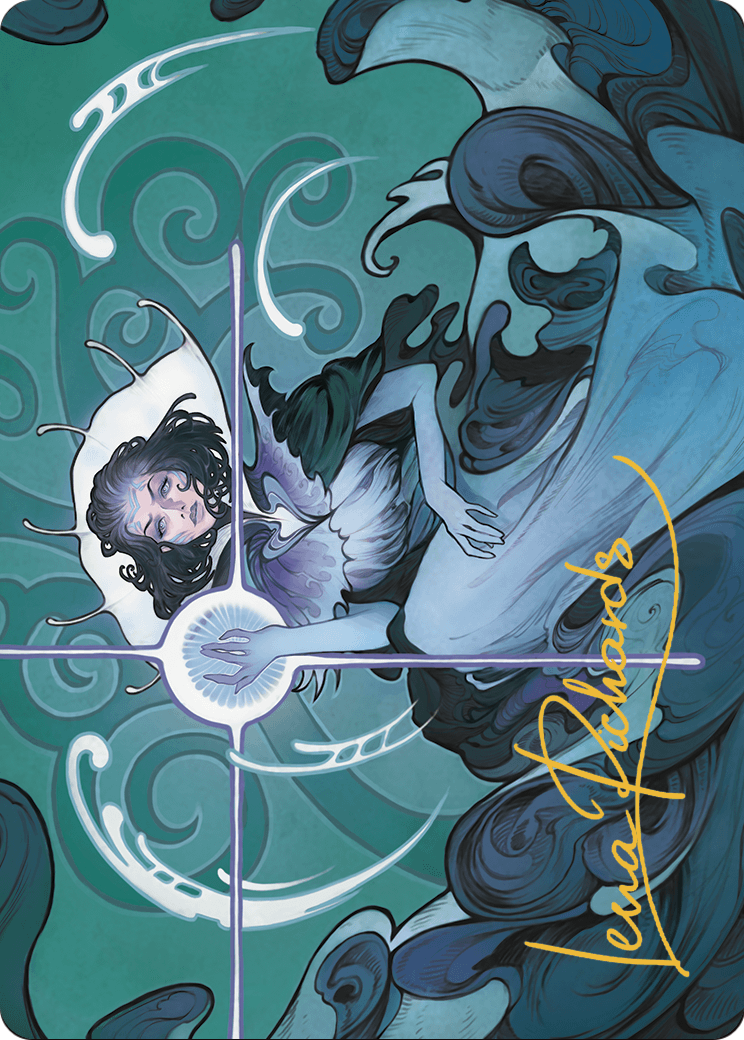 Vannifar, Evolved Enigma // Vannifar, Evolved Enigma (AMKM-038) (Borderless) [Murders at Karlov Manor Art Series] Foil