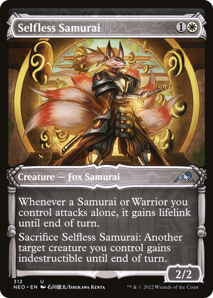 Selfless Samurai - Showcase [Kamigawa: Neon Dynasty]