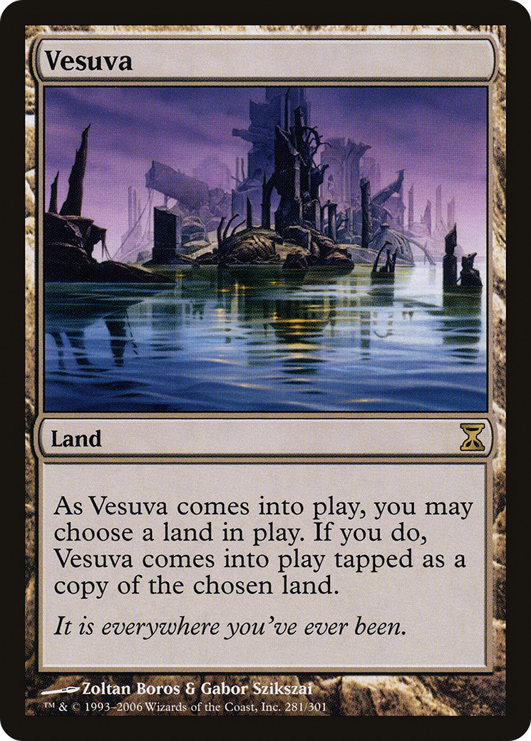 Vesuva (TSP-281) [Time Spiral] Foil