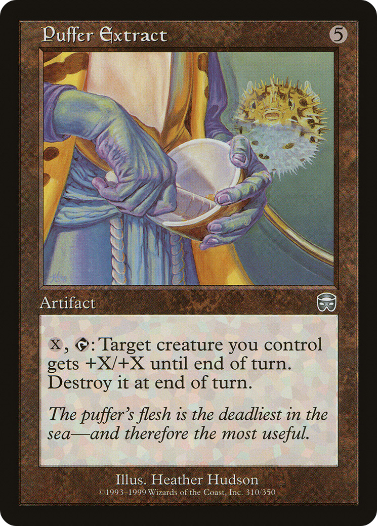 Puffer Extract (MMQ-310) [Mercadian Masques] Foil