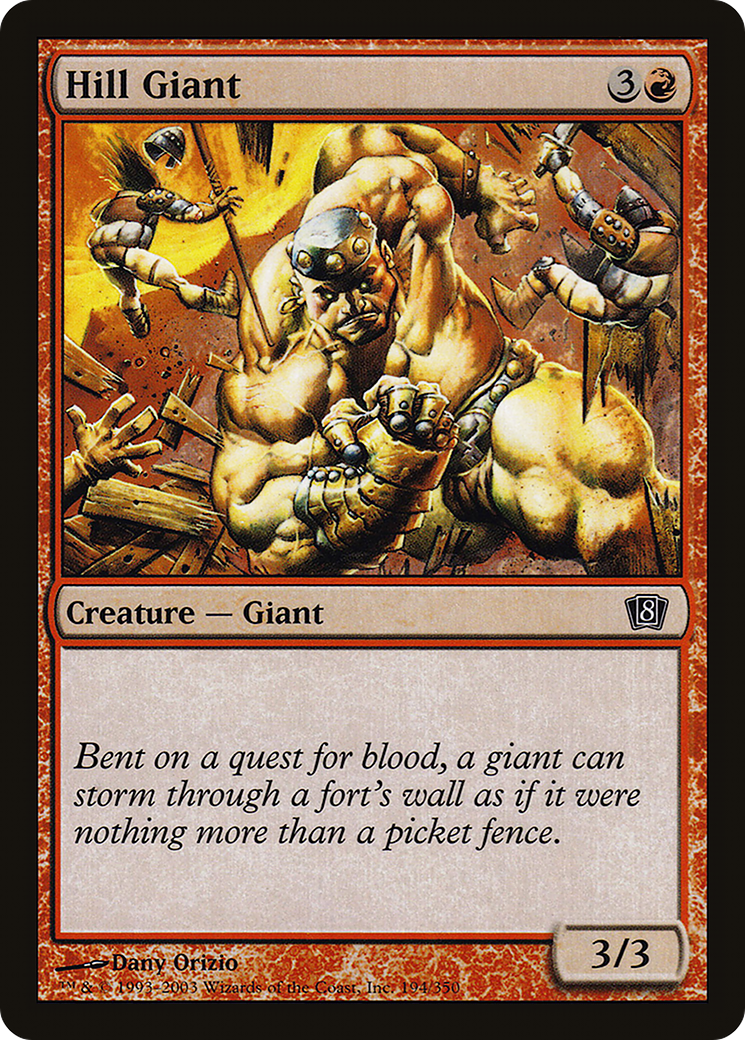 Hill Giant (8ED-194) [8th Edition]