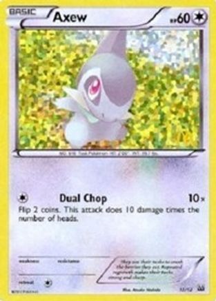 Axew (12/012) [McDonalds Promos 2012] Holofoil - Promo