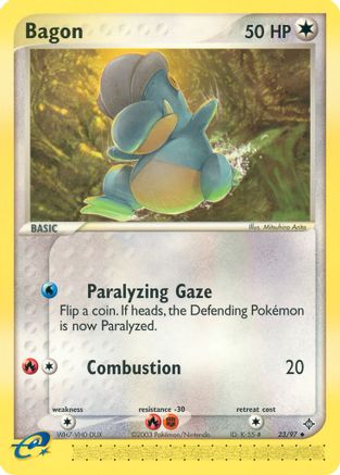 Bagon (23/97) [Dragon] Reverse Holofoil - Uncommon