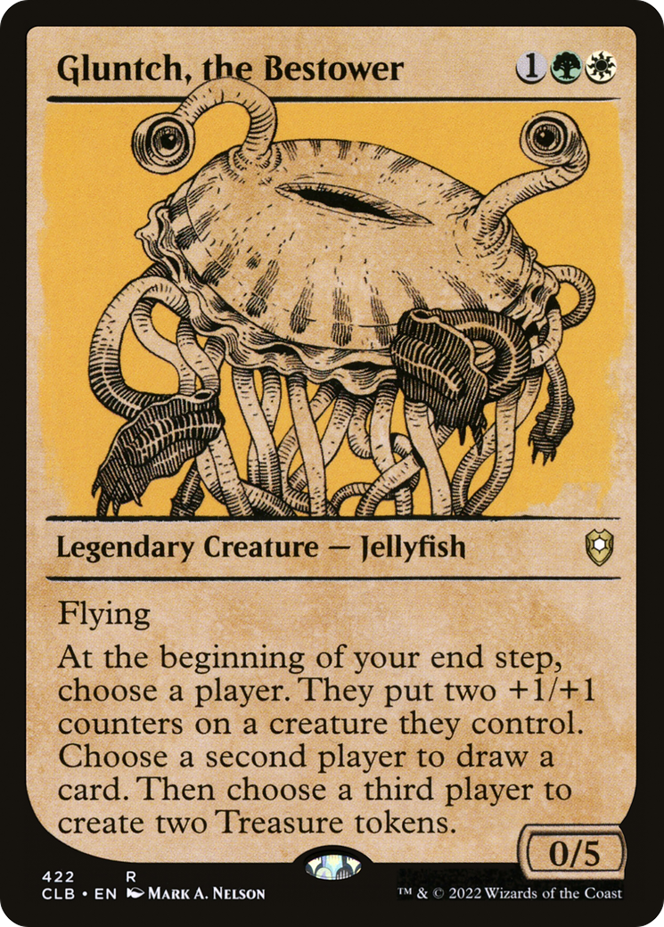 Gluntch, the Bestower - Showcase [Commander Legends: Battle for Baldur's Gate]